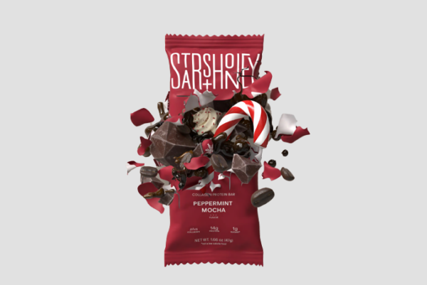 Stars and Honey Peppermint Mocha Collagen Protein Bar